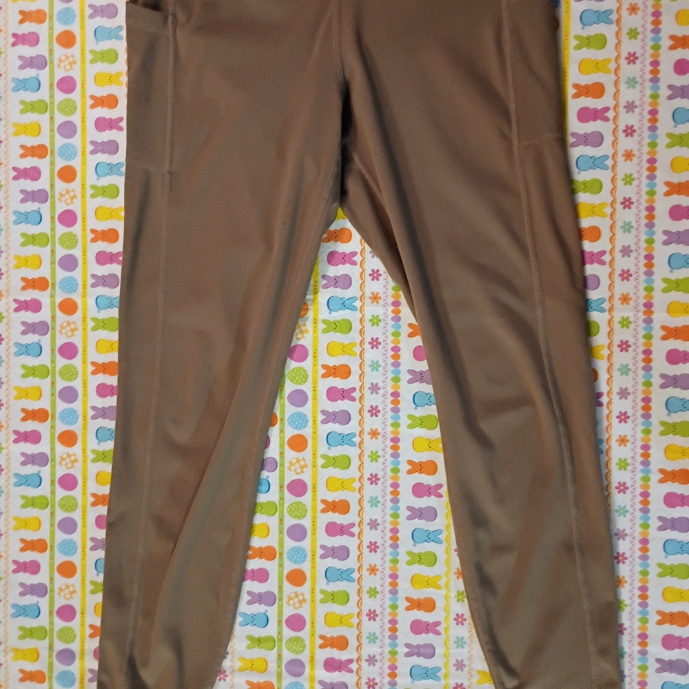 Brown Athletic Leggings